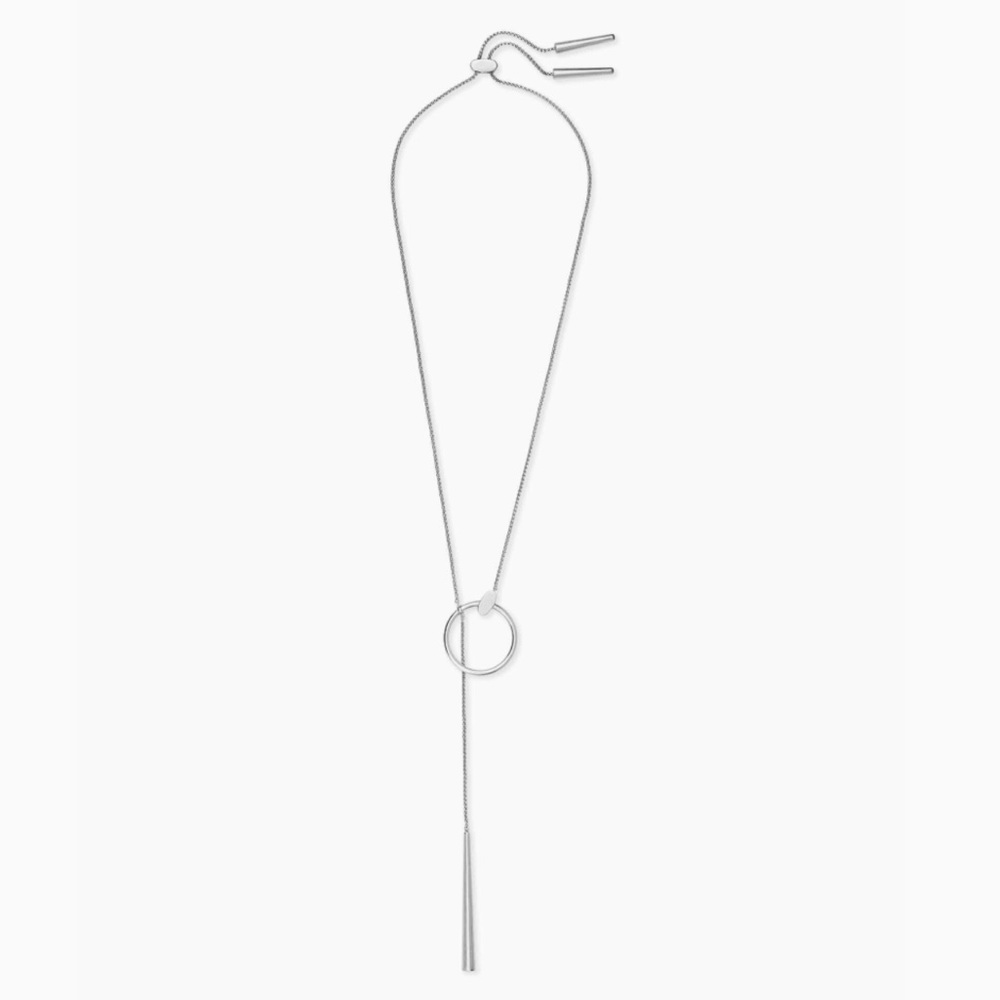 Silver Kendra Scott Regan Y Necklace